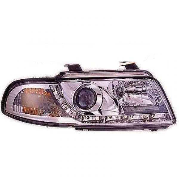 AUDI A4 94-00 Frontlykter R87 Chrome