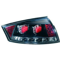 AUDI TT 98-05 Baklykter LED Klaglass/Svart