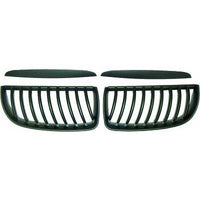 BMW 3 E90 E91 05-08 Grill Komplett Svart