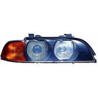 BMW 5 E39 95-00 Frontlykt Xenon Gul Høyre
