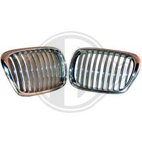 BMW 5 E39 00-03 Grill Chrome Venstre