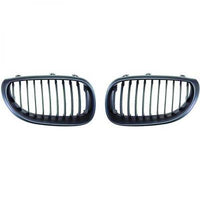 BMW 5 E60 E61 03-07 Grill Svart