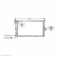 BMW X3 E83 03-06 Radiator Diesel