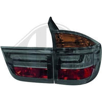 BMW X5 E70 07-13 Baklykter LED Styling Sotet