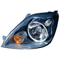 FORD FIESTA 05-08 Frontlykt Svart Venstre