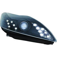 FORD FOCUS II 08-11 Frontlykter H7 LED Svart