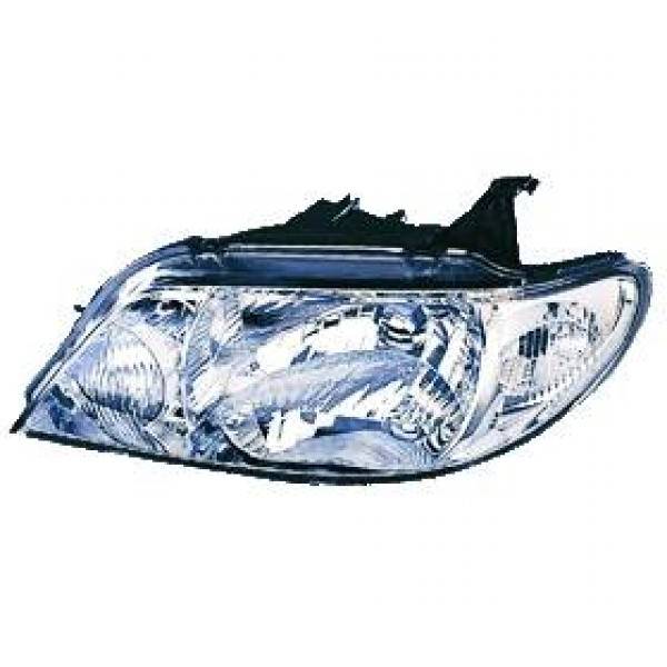 MAZDA 323 VI 00-03 Frontlykt Chrome Venstre