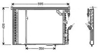 MB 190 W201 82-93 AC Kondensator