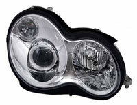 MB C W203 00-04 Frontlykt Xenon Chrome Facelift-look