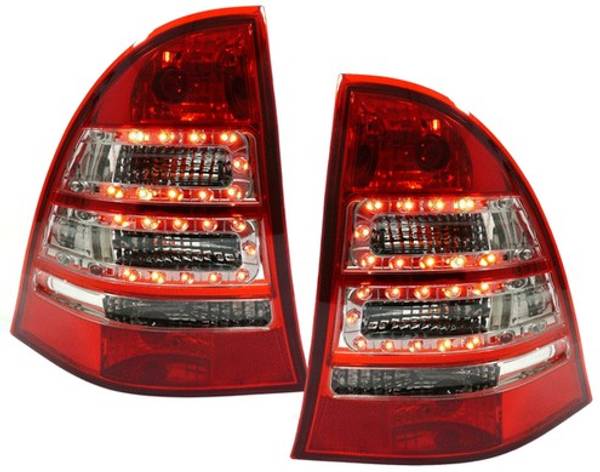 MB C S203 STV 00-04 Baklykter LED Rød-klar