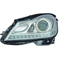 MB C W204 11-14 Frontlykter LED Chrome
