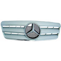MB CLK C208 97-02 Grill CL-look Chrome