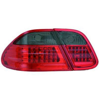 MB CLK C208 97-02 Baklykter LED Rød-svart