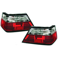MB E W124 85-95 Baklykter LED Rød-hvit