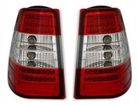 MB E S124 STV 85-95 Baklykter LED rød-hvit