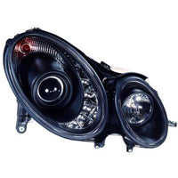 MB E W211 02-06 Frontlykter H1/H1 Svart