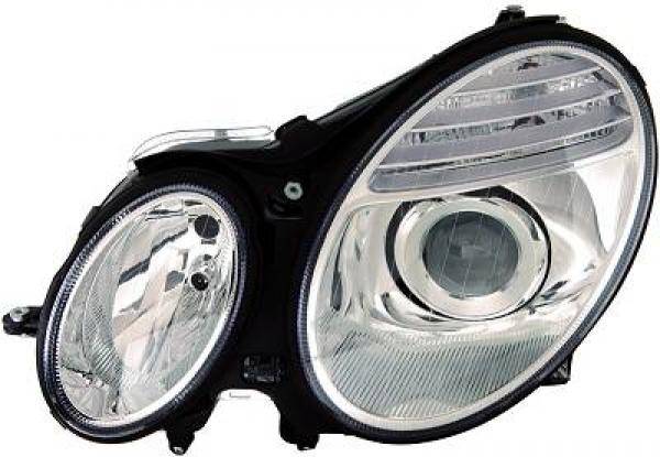 MB E W211 02-06 Frontlykter H7/H7 Facelift-look