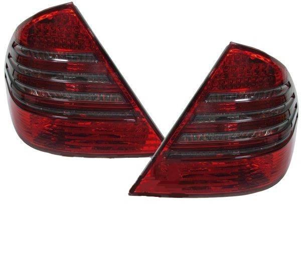 MB E W211 02-06 Baklykter LED Rød-grå