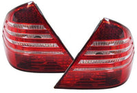 MB E W211 02-06 Baklykter LED Rød-hvit