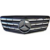 MB E W211 06-09 Grill CL-look Chrome-svart