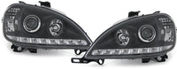 MB M W163 98-01 Frontlykter LED H1/H1 Svart