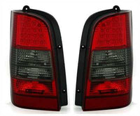 MB VITO W638 95-03 Baklykter LED Rød-svart