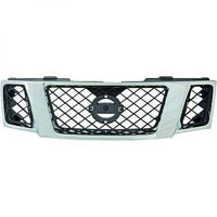 NISSAN PATHF III R51 07-10 Grill Mattsvart/Chrome