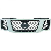 NISSAN PATHF III R51 07-10 Grill Mattsvart/Chrome