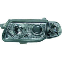 OPEL ASTRA F 94-97 Frontlykter Chrome Angel Eyes