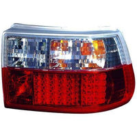 OPEL ASTRA F 5D 94-97 Baklykter LED Rød-hvit