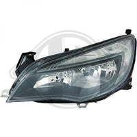 OPEL ASTRA J 09-12 Frontlykt Svart Hella Venstre