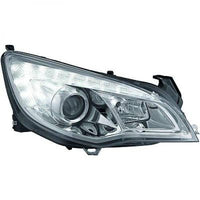 OPEL ASTRA J 09-15 Frontlykter H7/H1 LED Klarglass-chrome