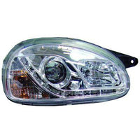 OPEL CORSA B 93-00 Frontlykter Dragon Lights Chrome