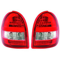 OPEL CORSA B 3D 93-00 Baklykter LED Rød/Hvit