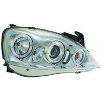 OPEL CORSA C 00-06 Frontlykter Angel Eyes Chrome