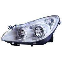 OPEL CORSA D 06-11 Frontlykt Valeo Chrome Venstre