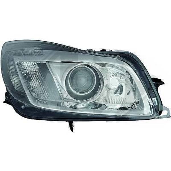 OPEL INSIGNIA A 08-14 Frontlykter LED Klarglass/Chrome