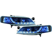 OPEL VECTRA B 95-98 Frontlykter EVIL EYES LED