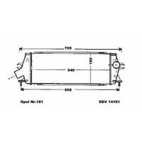 RENAULT TRAFFIC II 06-14 Intercooler