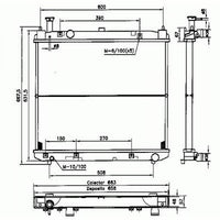 TOYOTA HIACE IV 4WD 96-05 Radiator