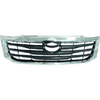 TOYOTA HILUX 12-15 Grill Chrome-Svart