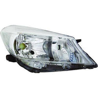 TOYOTA YARIS III 11-14 Frontlykt Chrome Høyre