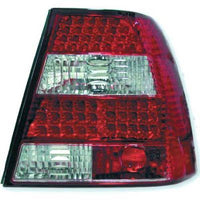 VW BORA 4D 98-05 Baklykter LED Rød-hvit