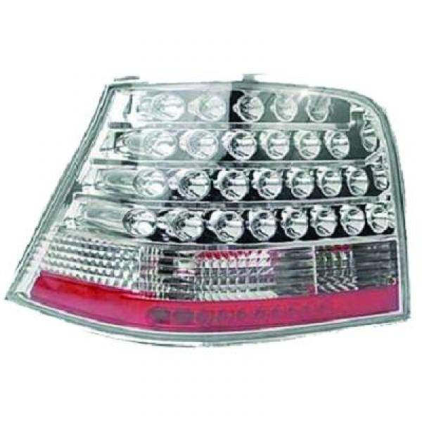 VW GOLF IV 98-03 Baklykter LED Chrome