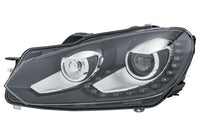 VW GOLF VI 08-12 Frontlykt Bi-Xenon LED Venstre