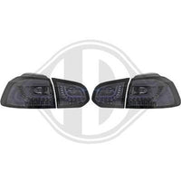 VW GOLF VI 08-12 Baklykter Tube Sotet