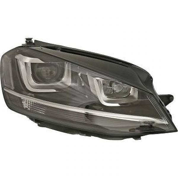 VW GOLF VII 12-17 Frontlykt Xenon Org LED Høyre