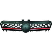 VW GOLF VII 12-17 Grill Sport Rød