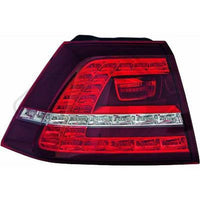 VW GOLF VII 12-17 Baklykt LED Ytre Venstre