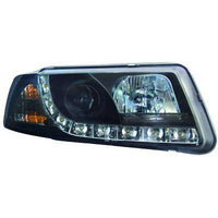 VW PASSAT B5 96-00 Frontlykter LED R87 Svart